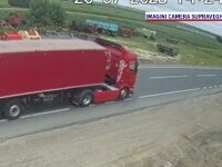 Un șofer a murit după un accident cu o mașină de poliție, în Timiș. Momentul a fost filmat. VIDEO