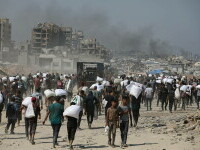 Cel mai grav scenariu de foamete se desfăşoară acum în Gaza