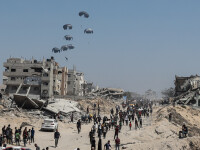 Zeci de morți în Gaza în urma atacurilor israeliene. Hamas analizează planul propus de Trump privind încetarea războiului