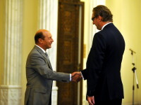 Jacques Louis Werner si Traian Basescu