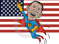 Super Barack Obama!