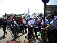 Protest la Parlament