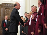 Traian Basescu la Curtea Constitutionala
