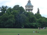 Un barbat a cazut intr-un turn de apa, apoi salvat intr-un mod spectaculos