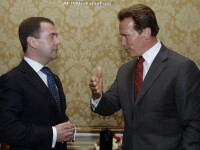 Medvedev si Schwarzenegger