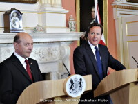 Traian Basescu, David Cameron