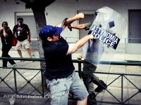 Proteste la Atena