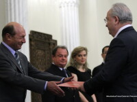 Traian Basescu si Puiu Hasotti