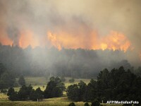 Incendiu de vegetatie in Colorado