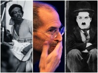 Jimi Hendrix, Steve Jobs si Charlie Chaplin