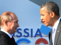 CRIZA IN UCRAINA. Putin critica SUA: Au baze militare peste tot in lume. Obama condamna agresiunea Rusiei