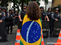 brazilia politie protestatara