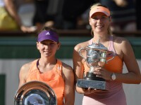 WTA a desemnat-o pe Maria Sharapova jucatoarea lunii mai. Simona Halep este pe primul loc in preferintele fanilor
