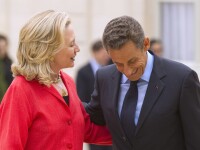 Hillary Clinton vorbeste fara perdea despre Nicolas Sarkozy, in noua ei carte: Ii plac 