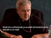 Raspunsul uluitor dat de un arhiepiscop la intrebarea: Stiati ca e o infractiune ca un adult sa faca sex cu un copil?