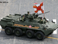 parada militara Rusia 9 mai 2014 tanc