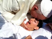 Papa Francisc si Roberta