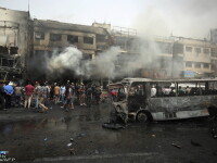 Doua atentate cu masini-capcana comise in Irak. 22 de persoane au murit