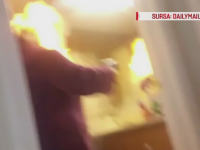 Gluma unui barbat pentru sotia lui s-a terminat dezastruos. Ce i-a pus in feon incat a provocat flacari uriase. VIDEO