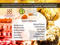 Zumbathon caritabil. Clujenii sunt invitati in acest weekend sa danseze in Piata Unirii pentru copiii dependenti de dializa