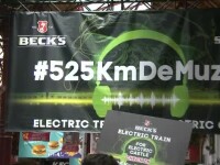 (P) Beck\'s va trimite, pe 13 iulie, la Electric Castle intr-un tren muzical