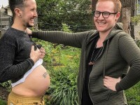 Doi soti, apartinand comunitatii LGBT, vor fi tatii unui copil biologic, in vara acestui an. Cum a fost posibil