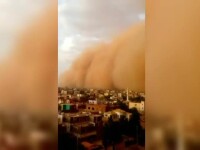 Capitala Sudanului a fost inghitata de o furtuna de nisip. Ce risca cei care se aventureaza pe strazi