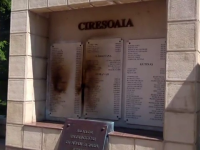 Un monumentul inchinat eroilor cazuti in Primul Razboi Mondial a fost vandalizat