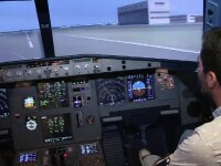 Simulator zbor avion