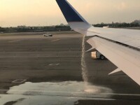 Clipe de groaza pentru pasagerii unui zbor a companiei United Airlines
