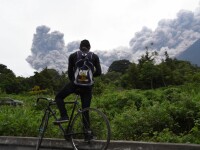 Cea mai puternică erupție din ultimii 40 de ani a vulcanului Fuego din Guatemala