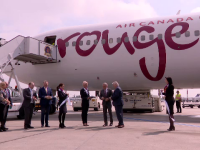 romania, zbor, canada, air canada rouge