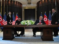 Donald Trump si Kim Jong Un