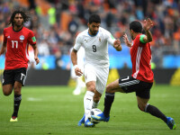 Egipt - Uruguay 0 - 1, după ce Gimenez a încris în minutul 90. Salah, doar rezervă