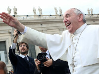 Papa Francisc la Vatican in 2013