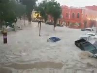 Un oraș din Mexic ”s-a scufundat” , în urma ploilor torențiale