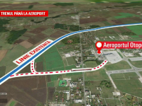 Bucureștiul, legat de Otopeni printr-o cale ferată. Pariul făcut de constructorul lucrării