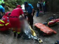 Un bucureștean s-a rănit la coloană după ce a căzut de pe un ATV, la munte