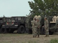 Un militar american, rănit la exerciţiu NATO în Buzău. A căzut într-un lan de porumb