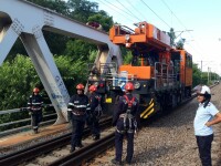 Doi adolescenți au fost electrocutați, duminică, pe podul CFR din Herăstrău
