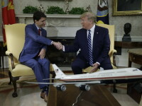 Donald Trump şi premierul canadian fac front comun pentru acordul comercial cu Mexicul