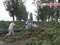 Imaginile dezastrului în România după vijeliile puternice: \