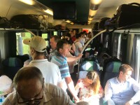 Trenul internațional București-Budapesta, supraaglomerat și fără aer condiționat - 4