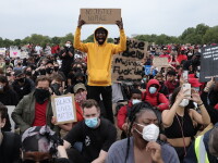 proteste londra pentru persoane de culoare