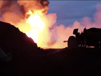Cum au stins rușii un incendiu cu salve de tun anti-tanc. Imagini spectaculoase