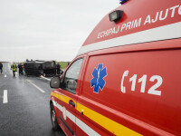 Accident cu 11 victime în Vâlcea. A fost declanșat Planul roșu de intervenție