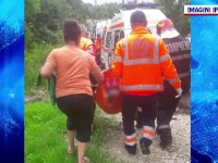 Cum au reușit o fetiță de 12 ani din Vâlcea și bunicii ei să se salveze dintr-o mașină ajunsă în râu