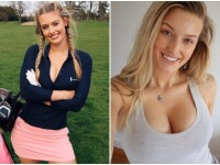 Bella Angel, noua senzație din golf, star pe Instagram