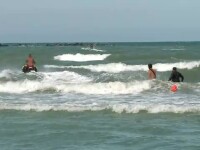 Băiatul dispărut în mare, la Mamaia, a fost găsit mort după 3 zile