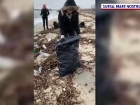 Topul celor mai murdare plaje de pe litoral, curățate de voluntarii unei asociații. S-au adunat peste 5.500 de gunoaie